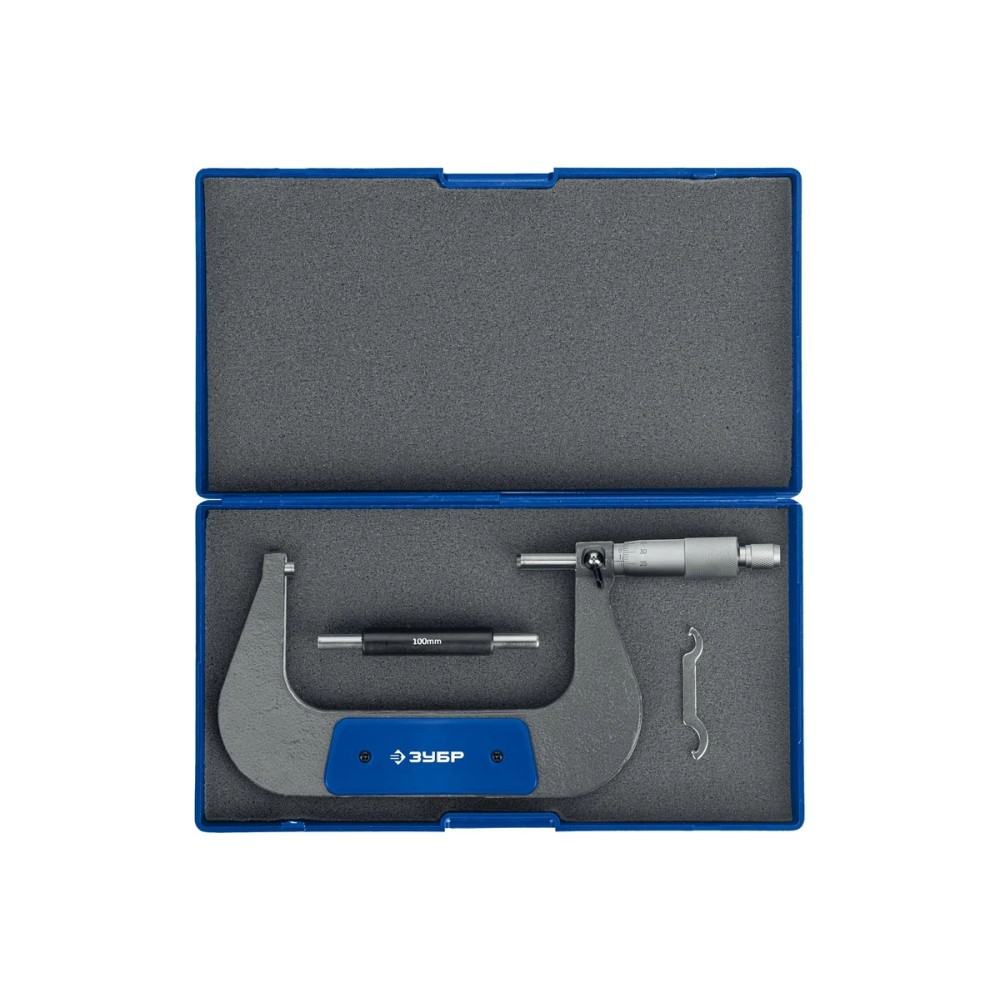 Микрометр механический ЗУБР Профессионал МК 125