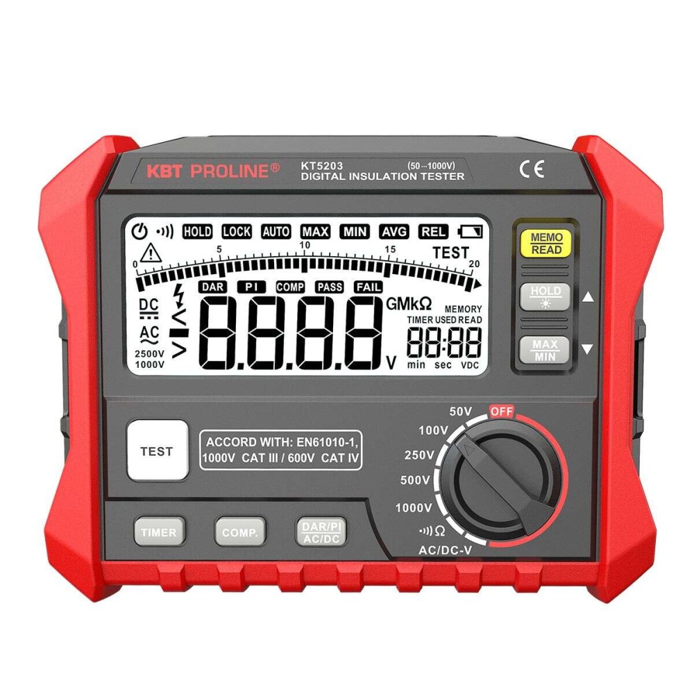 Мегаомметр цифровой KT 5203 серия PROLINE