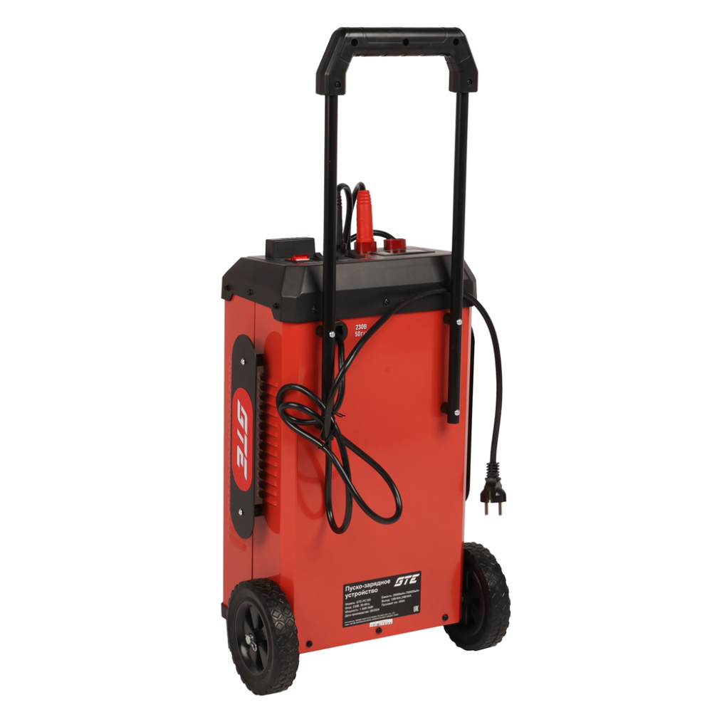 Устройство пуско-зарядное 12-24V/20-700Ач/400А передвижное GTE