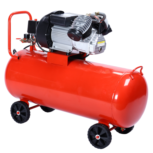 Компрессор пневматический 220В 2.2кВт 8атм. 250л/мин. ресивер-100л с прямым приводом V-образный GTE