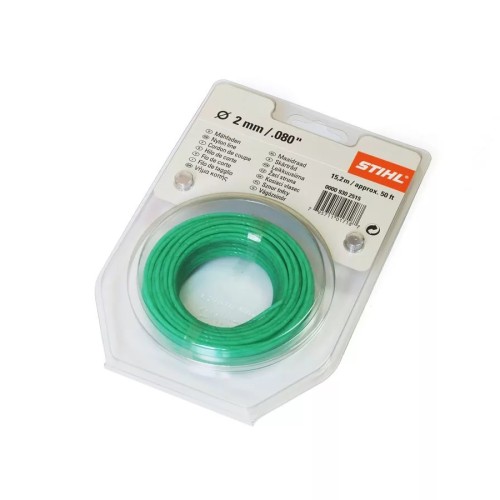 Леска для триммера Stihl 2мм круглая бесшумная 15.2м (9302515)