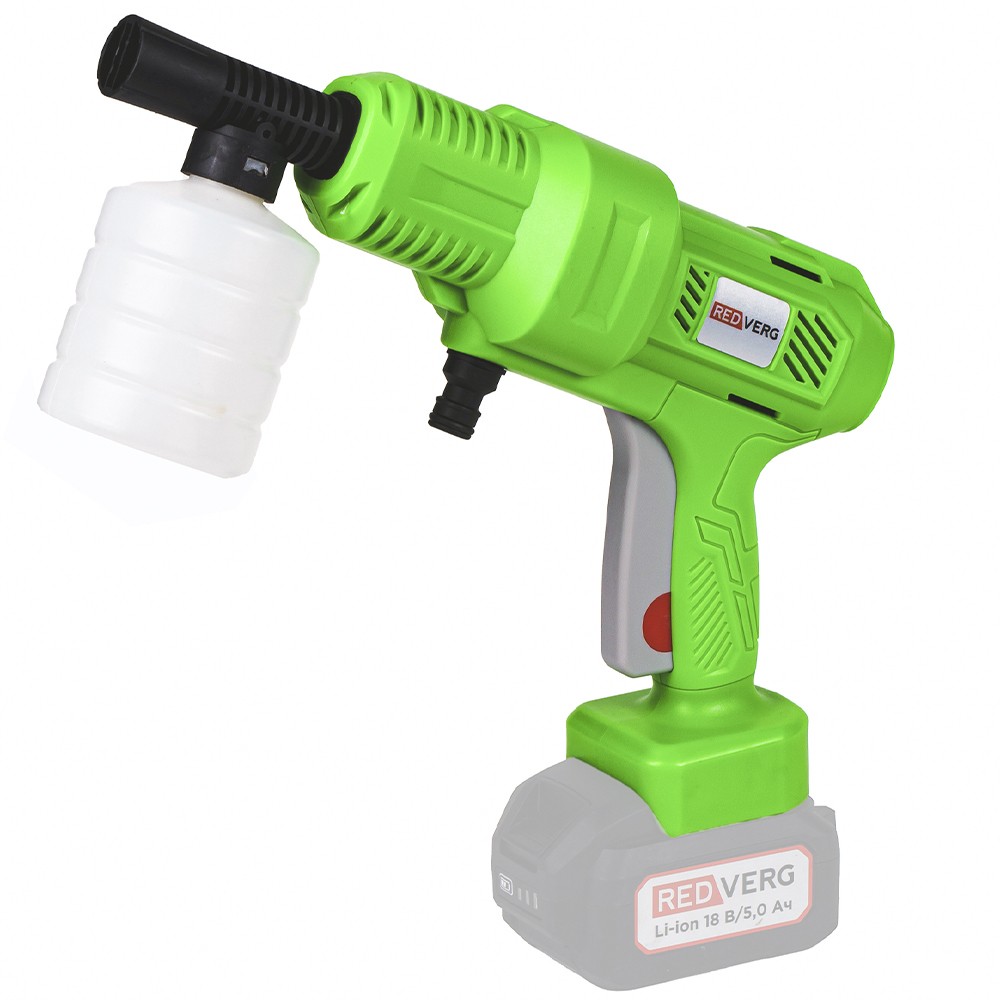 Мойка высокого давления аккумуляторная RedVerg RD-HPW18/U (без акк, без з/у)