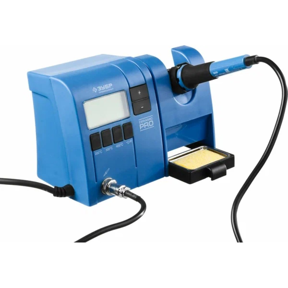 Ceramic, 48 Вт, 150 - 450°C, керамический нагреватель, цифровая паяльная станция, Профессионал (55335)