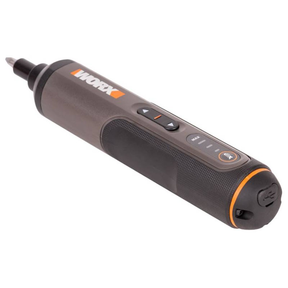 Отвертка аккумуляторная WORX WX240, 4В, 2,5Нм, 1,5Ач, набор оснастки