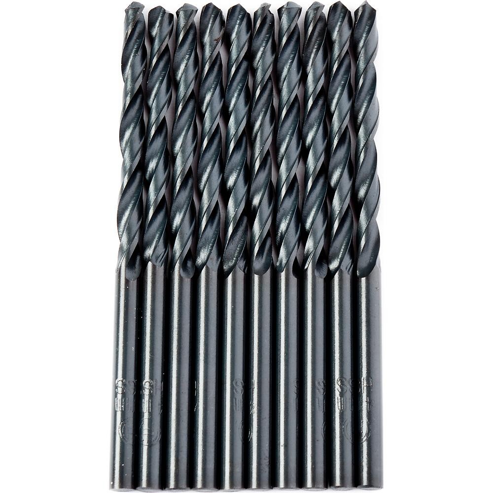 Набор сверл по металлу Bosch HSS-R 4х75 10шт (415)