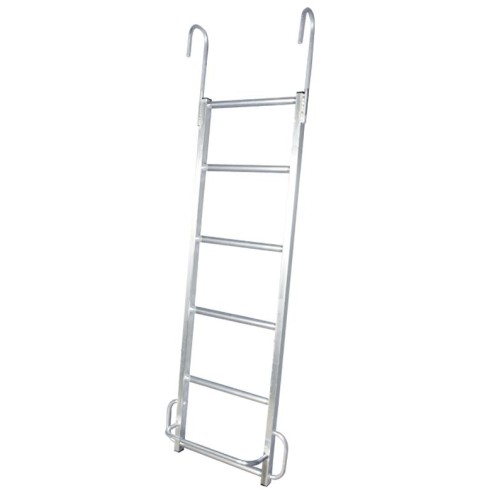 Лестница навесная алюминиевая с крюками MEGAL ЛНАак - 1,7 (450)