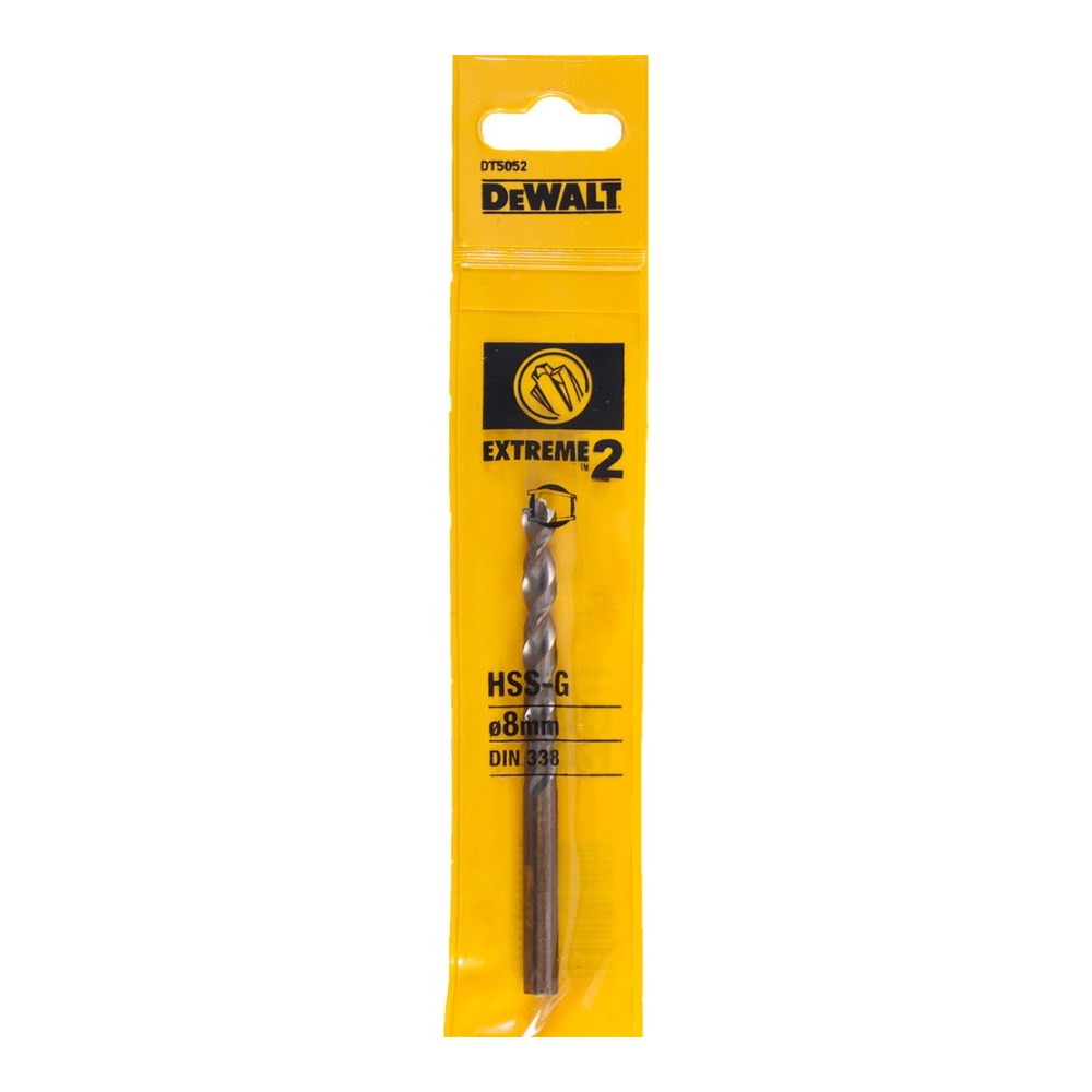 Сверло по металлу DeWalt DT5052 8х117мм