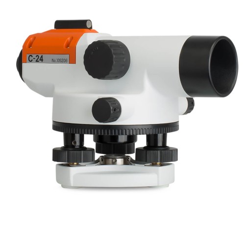 Комплект оптический нивелир RGK C-24 с поверкой + штатив S6-N + рейка AMO S3