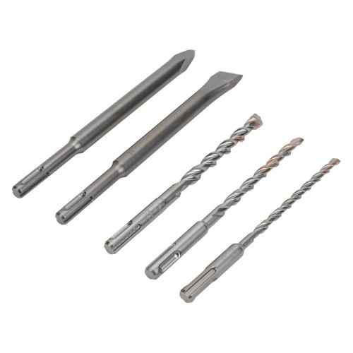 Набор буров и зубил Milwaukee SDS-Plus 5шт (4932430002)