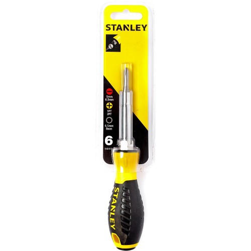 Набор отвертка с битами STANLEY 7 предметов 0-68-012