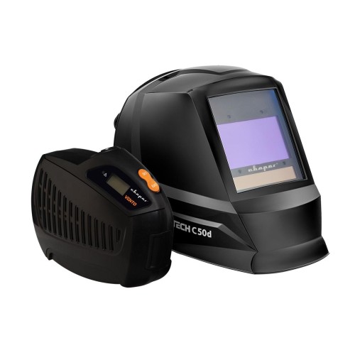 Маска для сварки Сварог TECH C50d + Устройство подачи воздуха VENTO (СИЗОД)