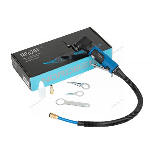 Нож пневматический для срезки стекол, с набором насадок NORDBERG NP6201