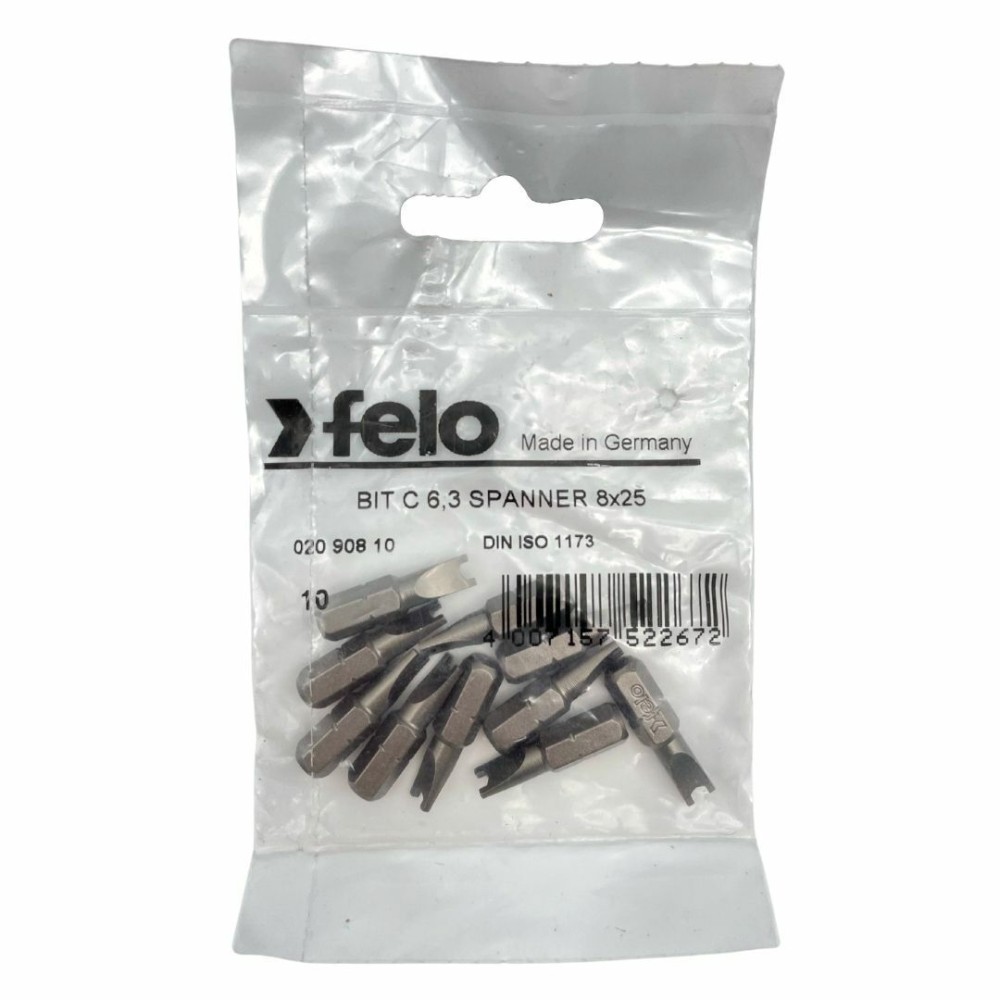Felo Бита Spanner 8 серия Industrial, 10 шт 02090810