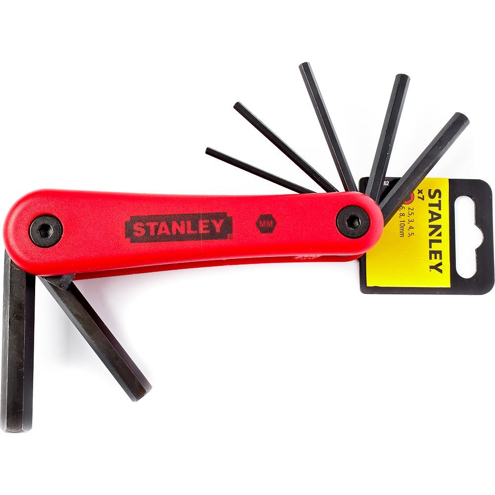 Набор торцевых шестигранных ключей STANLEY складные 7шт 4-69-262