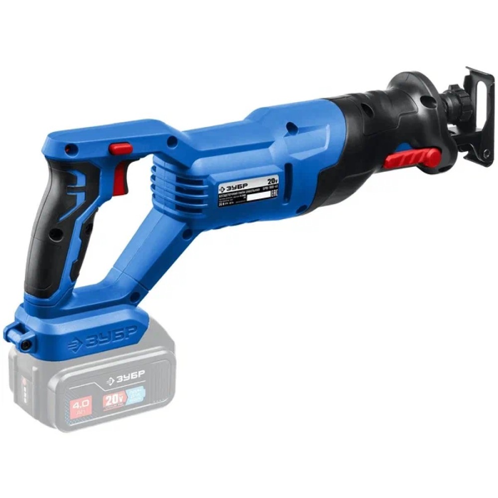 Аккумуляторная сабельная пила ЗУБР Профессионал SPB-180 (без акк, без з/у)