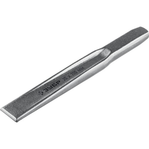 ЗУБР Двутавр, 20 х 200 мм, усиленное двутавровое слесарное зубило по металлу, Профессионал (2104-20)