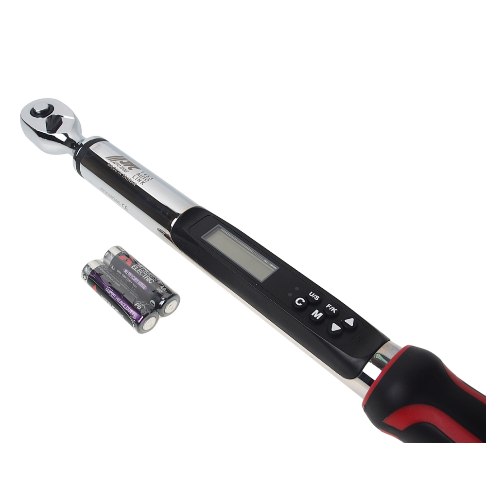 Ключ динамометрический 3/8" 7-135Нм 425мм с цифровой индикацией JTC