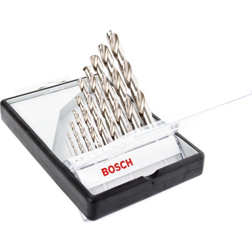 Набор сверл по металлу Bosch Robust Line HSS-G 1-10мм 10шт (535)