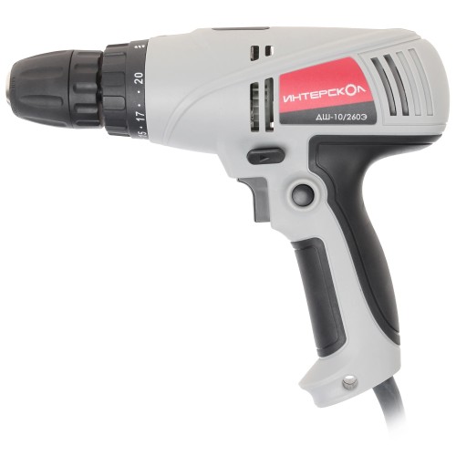 Сетевой шуруповерт ИНТЕРСКОЛ ДШ-10/260Э
