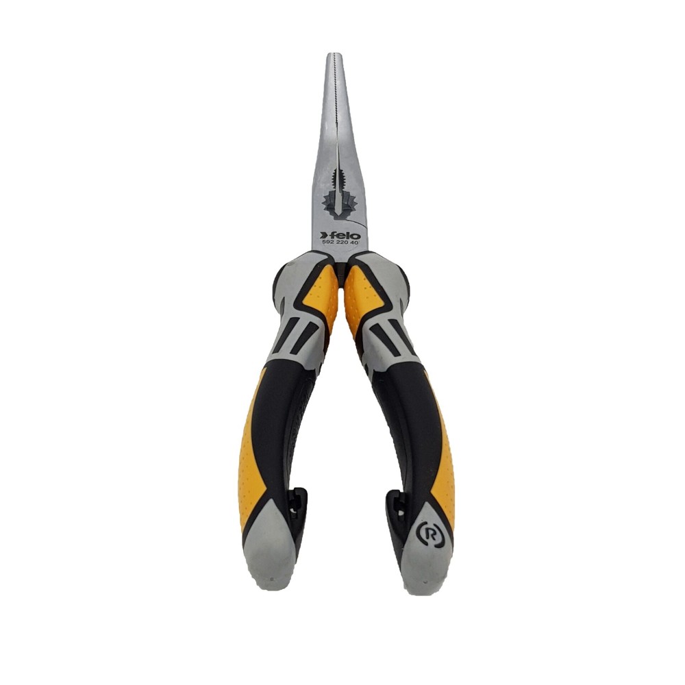 Felo Длинногубцы угловые с резцом 205 мм 59222040