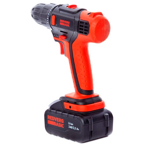 Аккумуляторная дрель-шуруповерт REDVERG Basic SD24L/2-2