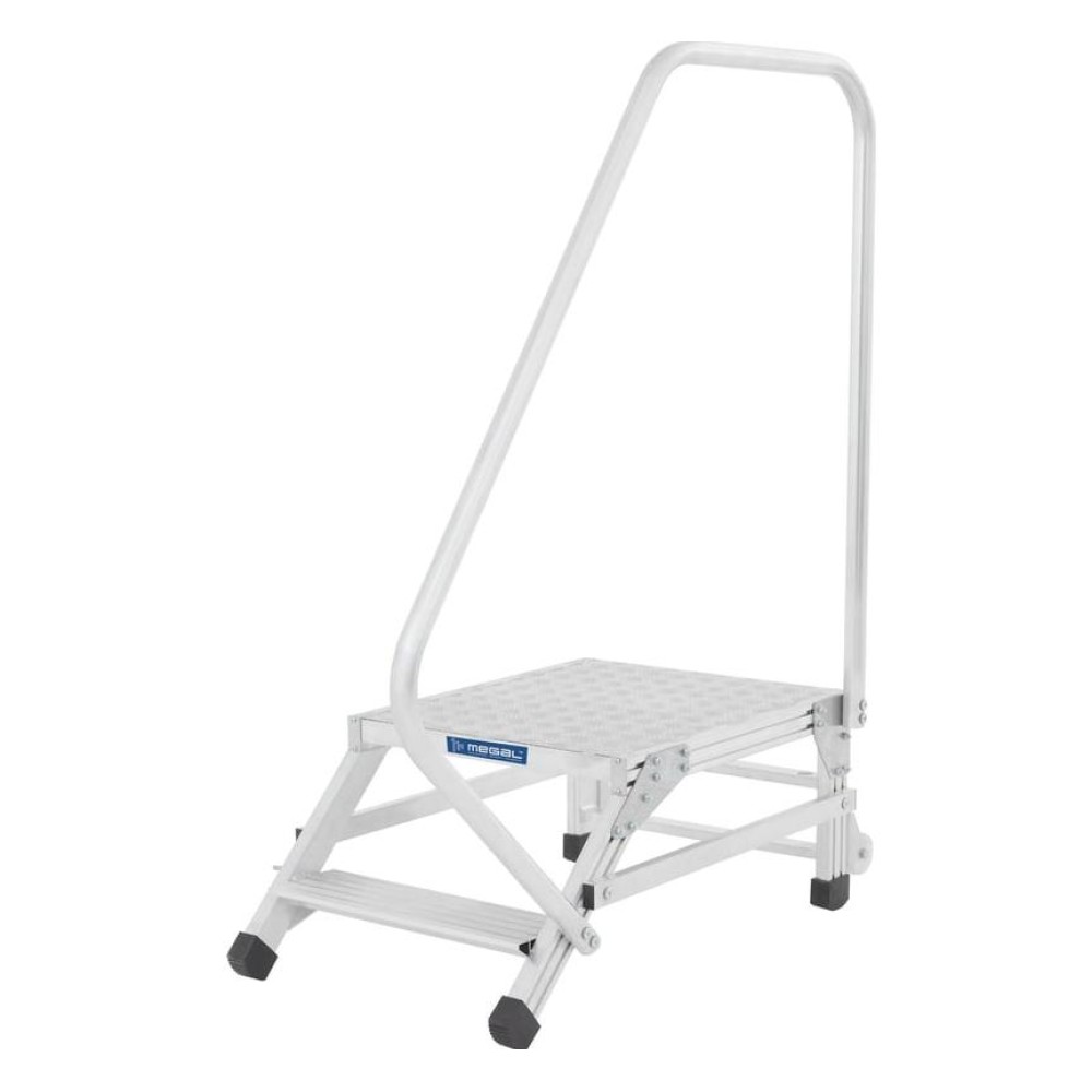 Лестница подмости MEGAL ЛП-0,4 с одним поручнем