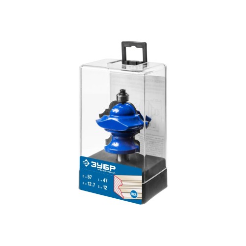 Фреза ЗУБР Профессионал кромочная фигурная №6 57х47.6мм хвостовик 12мм (28717-57)