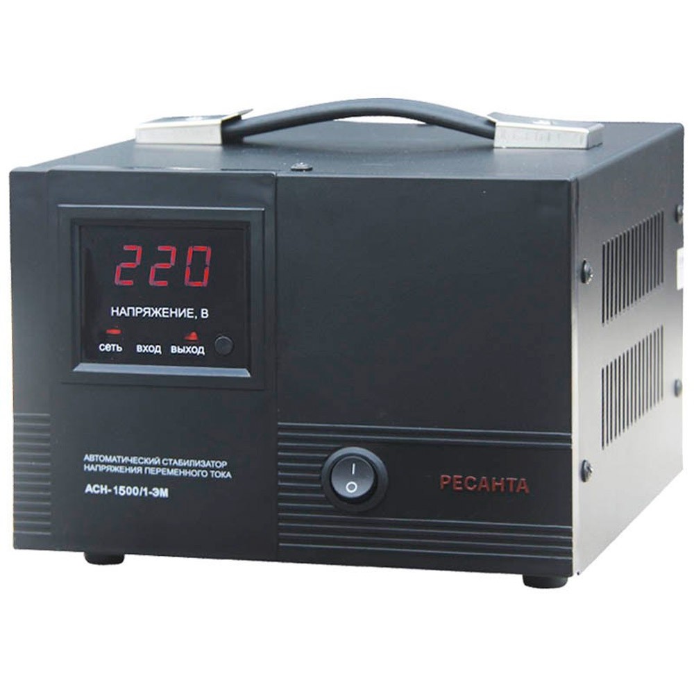 Стабилизатор напряжения Ресанта АСН-1500/1-ЭМ