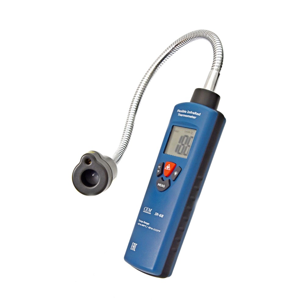 Многофункциональный инфракрасный термометр (пирометр) СЕМ IR-68