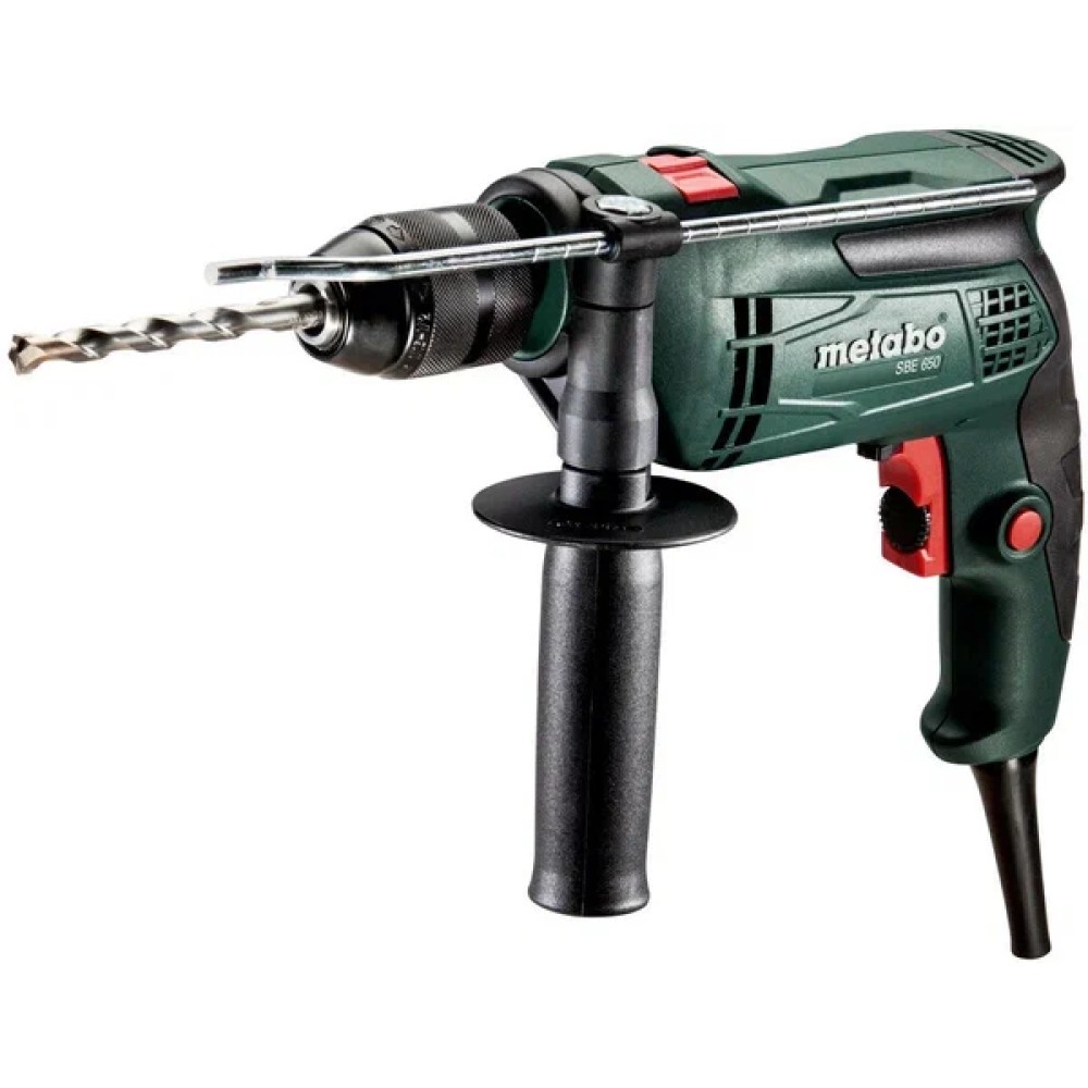 Сетевая дрель Metabo SBE 650 ударная (БЗП) 600671510