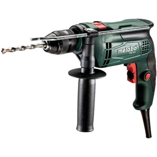 Сетевая дрель Metabo SBE 650 ударная (БЗП) 600671510