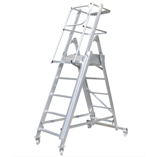 Лестница - платформа телескопическая MEGAL ТЛП-К (2,1 - 3,7)
