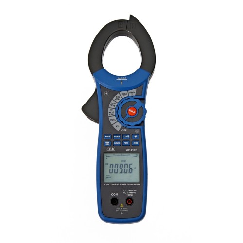 Клещи электроизмерительные, ваттметр СЕМ DT-3352