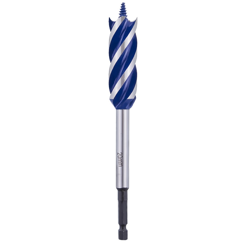 Сверло по дереву Практика 28х165мм 4-х заходное (037-725)