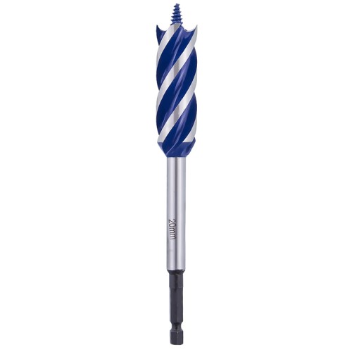 Сверло по дереву Практика 28х165мм 4-х заходное (037-725)