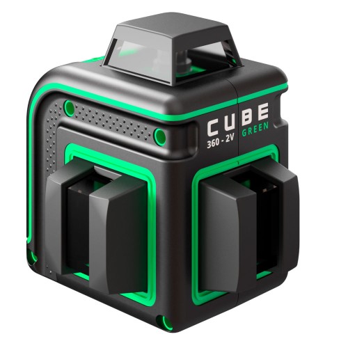 Лазерный уровень ADA CUBE 360-2V GREEN Professional Edition
