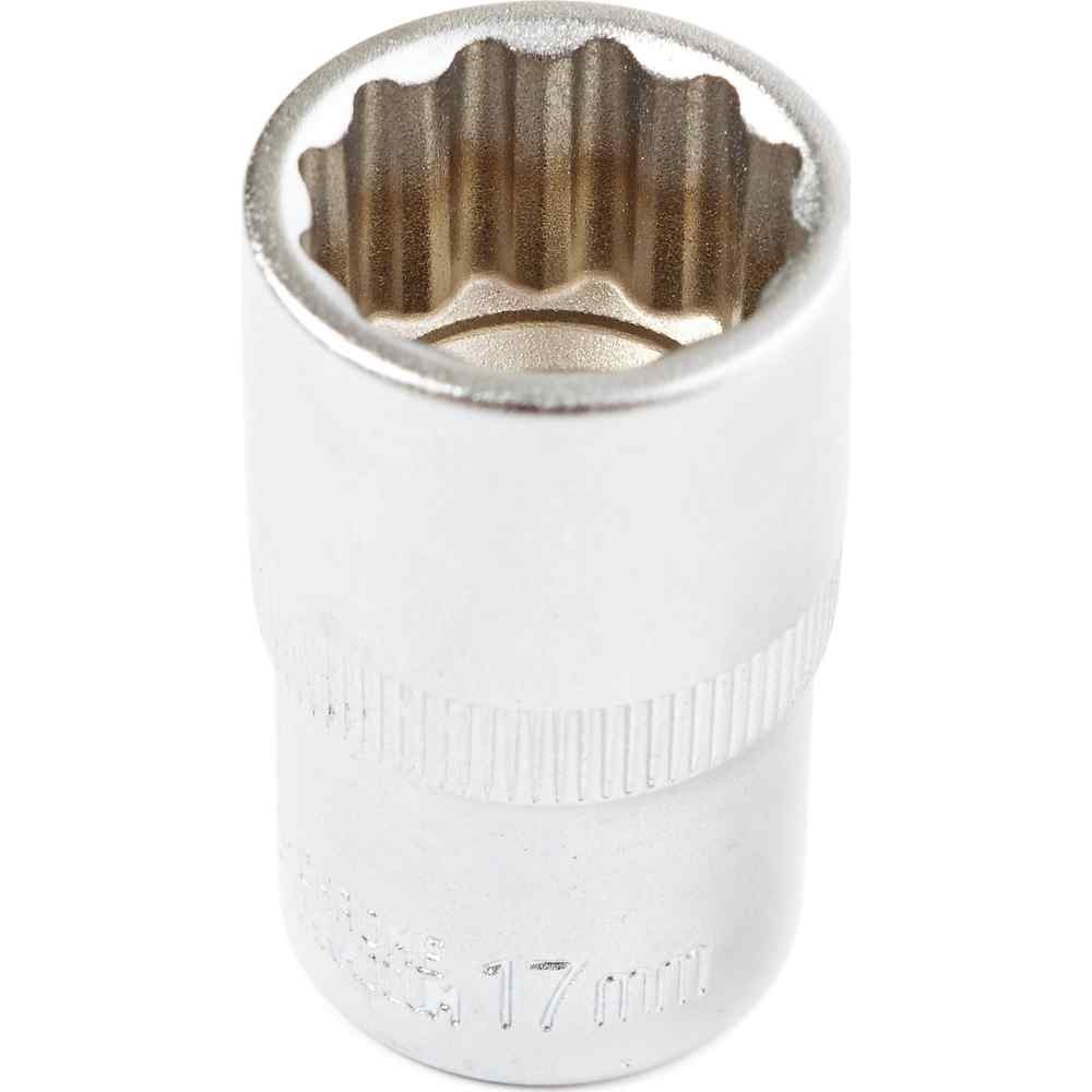 Головка торцевая Квалитет 12-гранная 1/2" 17мм (ГТ12-17-12)