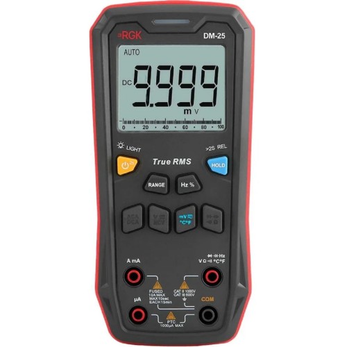 Мультиметр цифровой RGK DM-25 с поверкой