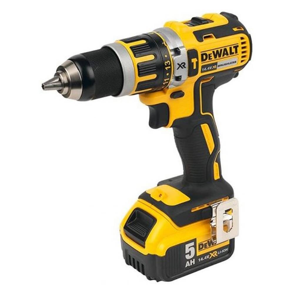 Аккумуляторная дрель-шуруповерт DeWalt DCD737P2 ударная