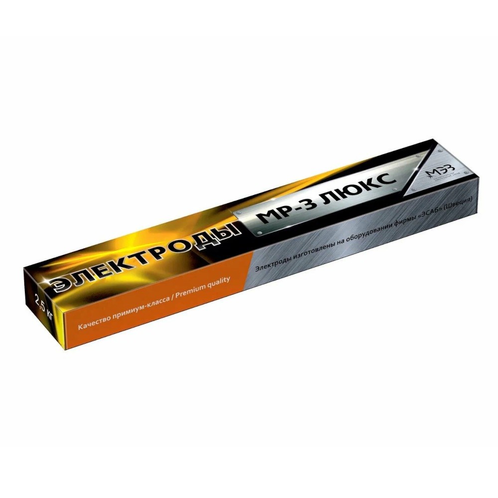 Электроды МЭЗ МР-3 4мм ЛЮКС 2,5кг