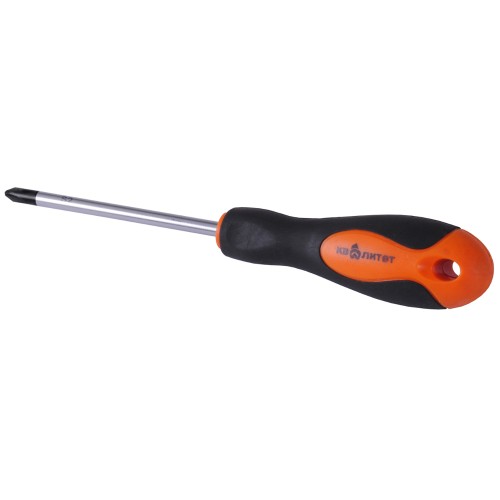Отвертка крестовая Квалитет PH1х75мм ОК-1-75