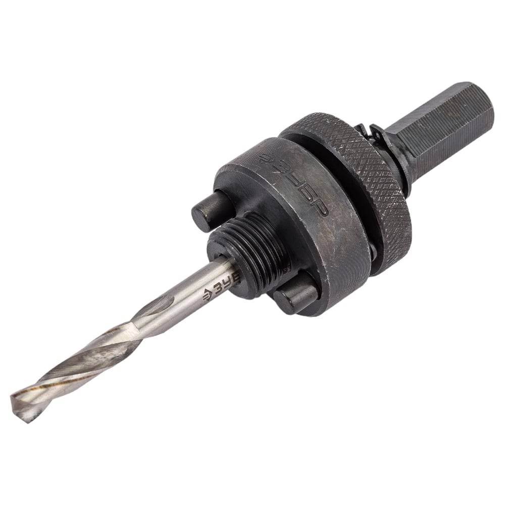 ЗУБР 32 - 152 мм, державка для биметаллических коронок, жесткие штифты, прижимная муфта (29532)