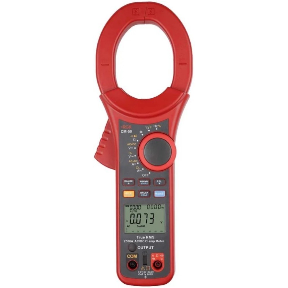 Клещи токоизмерительные RGK CM-50