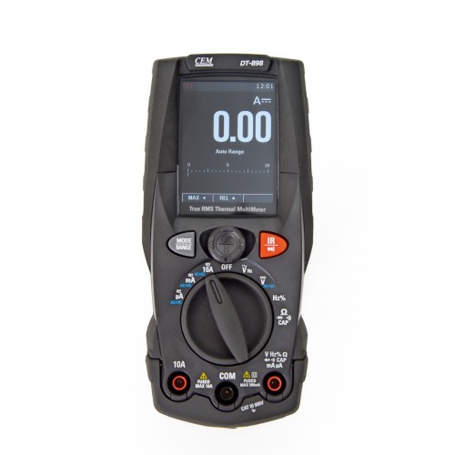 Мультиметр TRMS с встроенным тепловизором СЕМ DT-898
