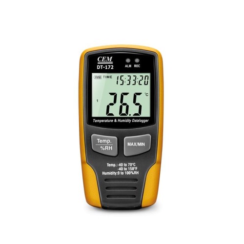 Регистратор температуры и влажности СЕМ DT-172