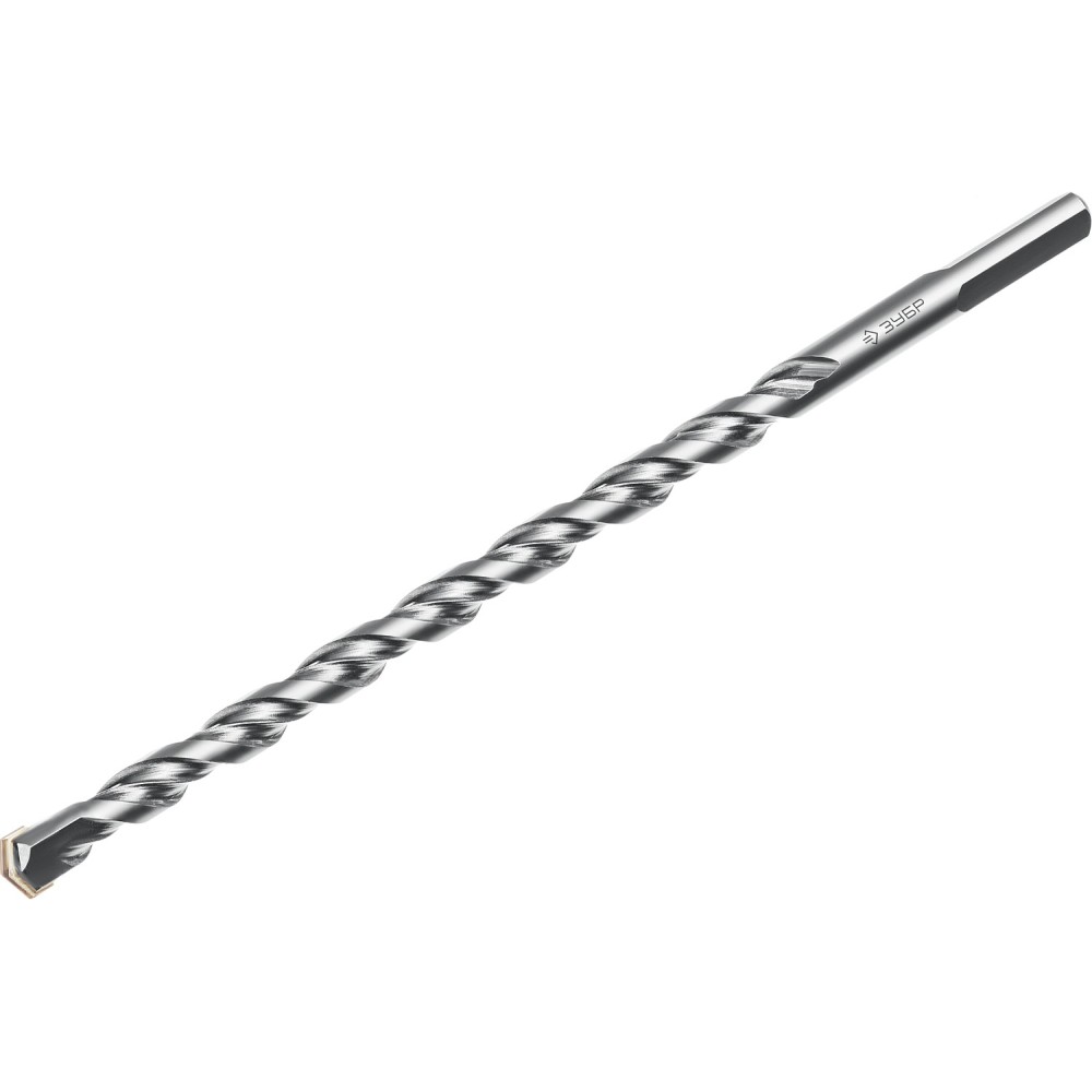 ЗУБР 6 x 150 мм, трехгранный хвостовик, сверло по бетону усиленное, Профессионал (2916-150-06)