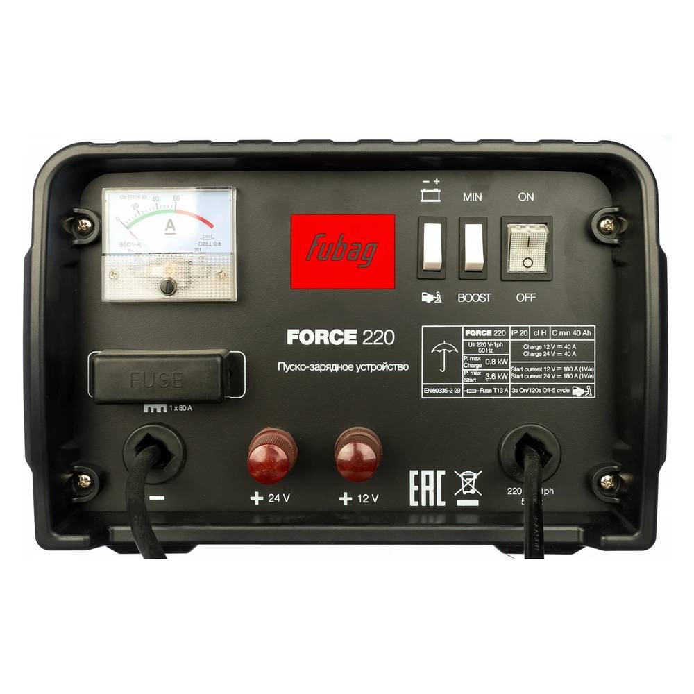 Устройство пуско-зарядное Fubag FORCE 220