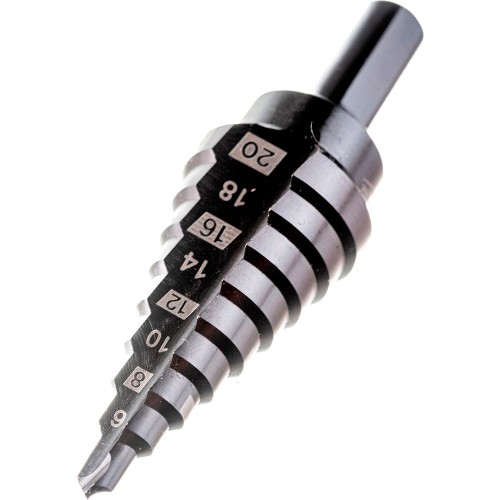 Сверло по металлу Milwaukee 4-20мм ступенчатое (320)