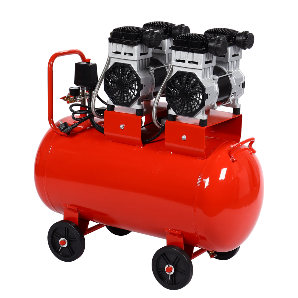 Компрессор поршневой безмасляный 220В 280л/мин. ресивер-109л GTE