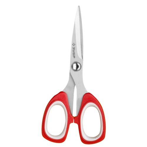 ЗУБР 135 мм, двухкомпонентные ручки, хозяйственные ножницы (40441-13)